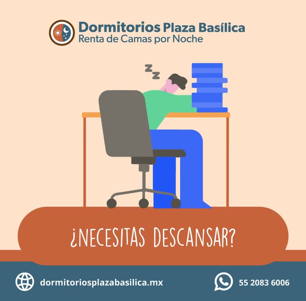 ¿Necesitas descansar? Dormitorios Plaza Basílica